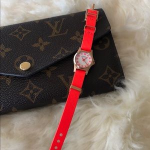Marc by Marc Jacobs hot Coral Watch